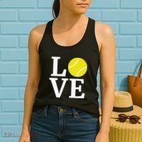I Love Tennis Women's Tank Top thumb 2