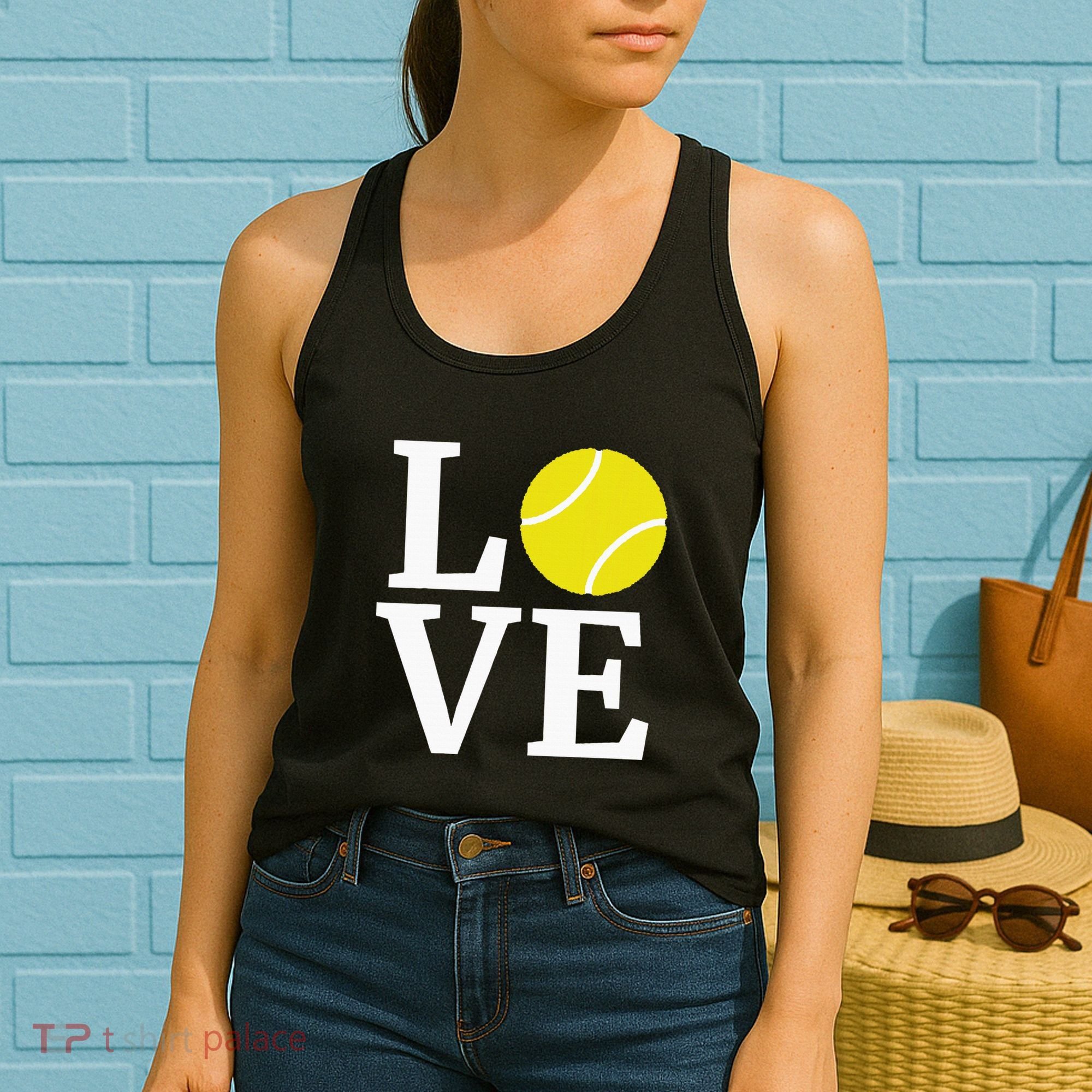 I Love Tennis Women's Tank Top