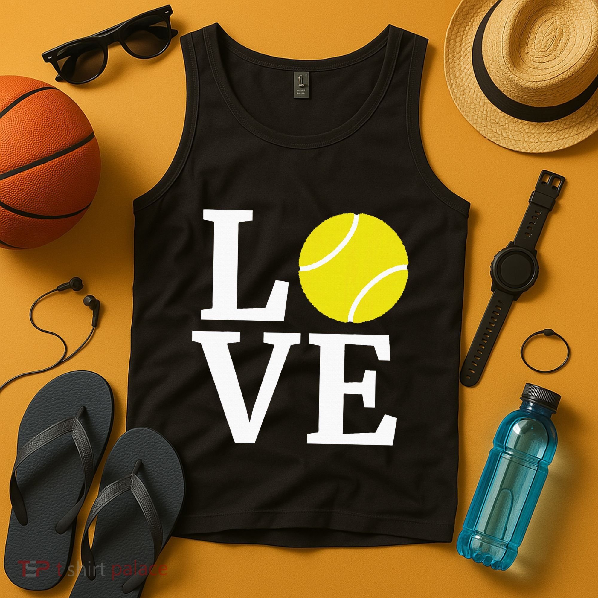 I Love Tennis Tank Top