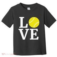 I Love Tennis Toddler T-Shirt thumb 0