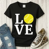 I Love Tennis Women's T-Shirt thumb 3