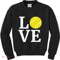 I Love Tennis Kids Sweatshirt thumb 0