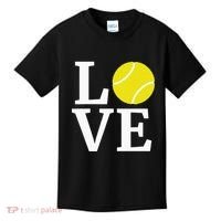 I Love Tennis Kids T-Shirt thumb 0