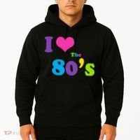 I Love the 80's Hoodie thumb 2