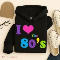 I Love the 80's Hoodie thumb 4