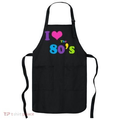 I Love the 80's Apron
