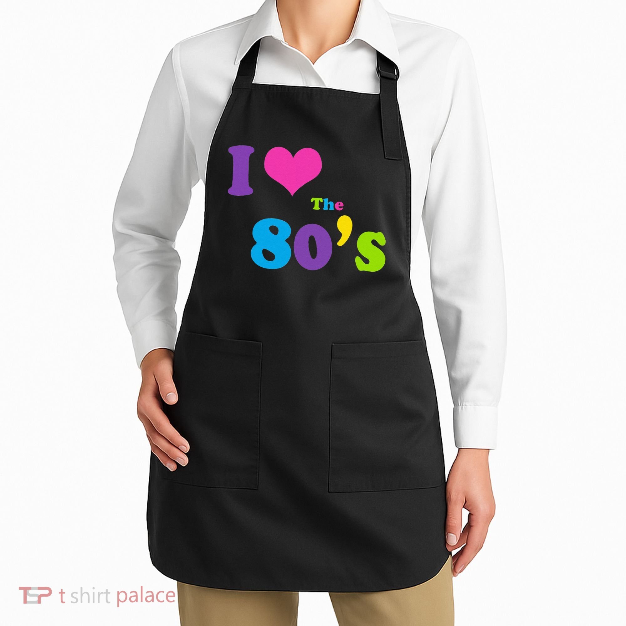 I Love the 80's Apron