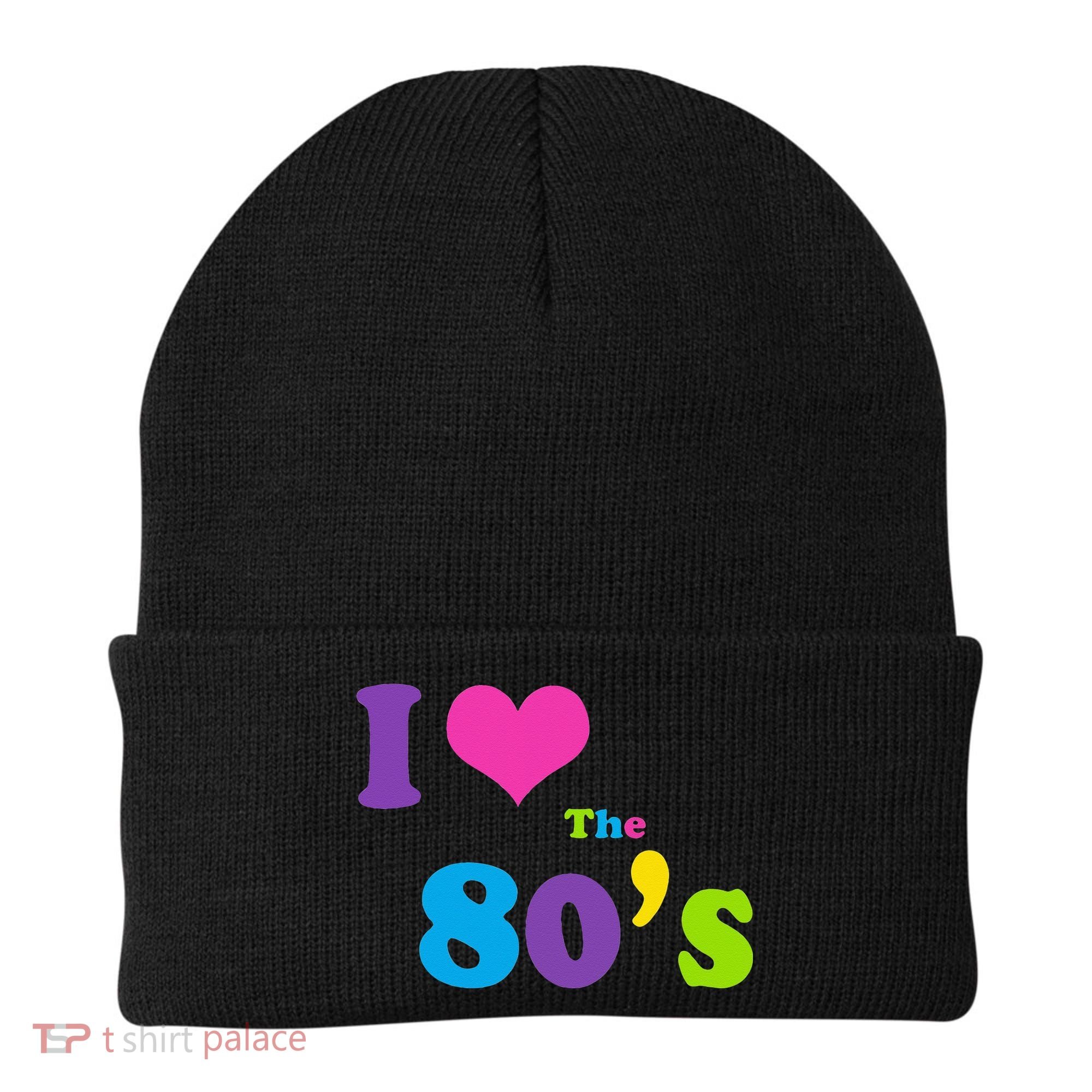 I Love the 80's Beanie
