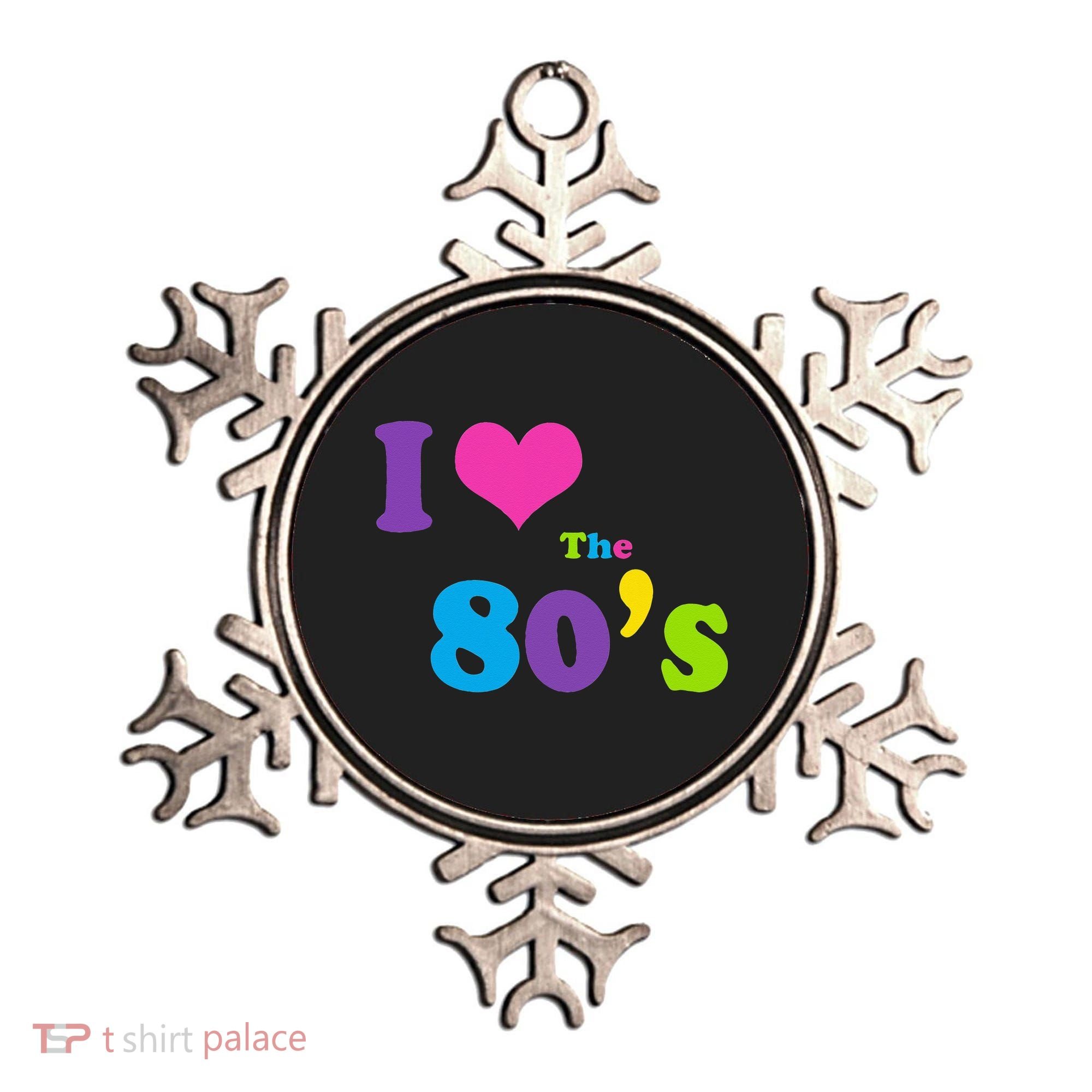 I Love the 80's Ornament