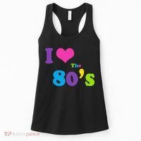 I Love the 80's Women's Tank Top thumb 0