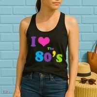 I Love the 80's Women's Tank Top thumb 2
