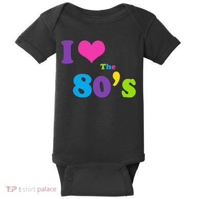 I Love the 80's Baby Bodysuit