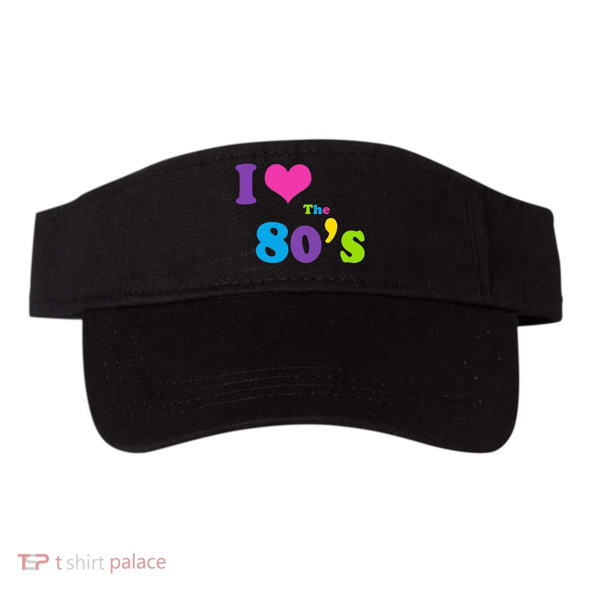 I Love the 80's Visor