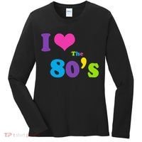 I Love the 80's Women's Long Sleeve Shirt thumb 0