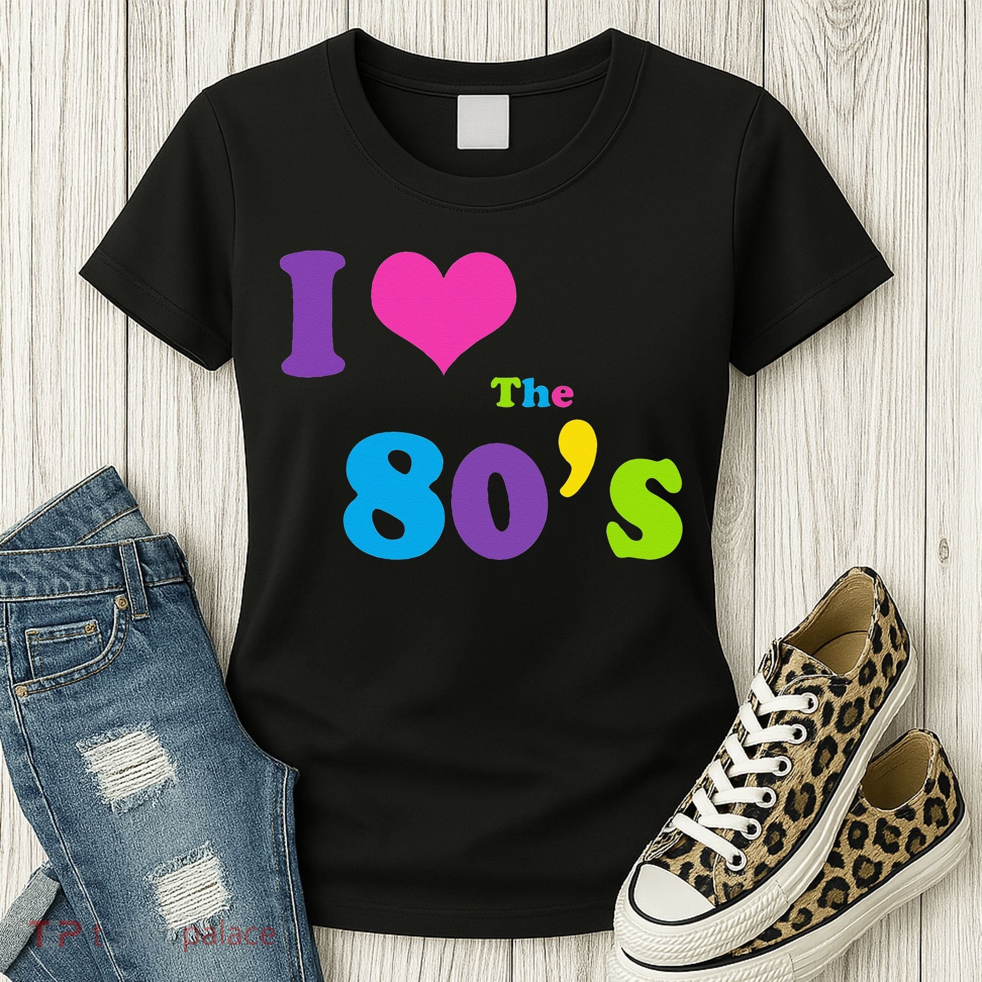 I Love the 80's Women's T-Shirt