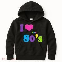 I Love the 80's Kids Hoodie thumb 0