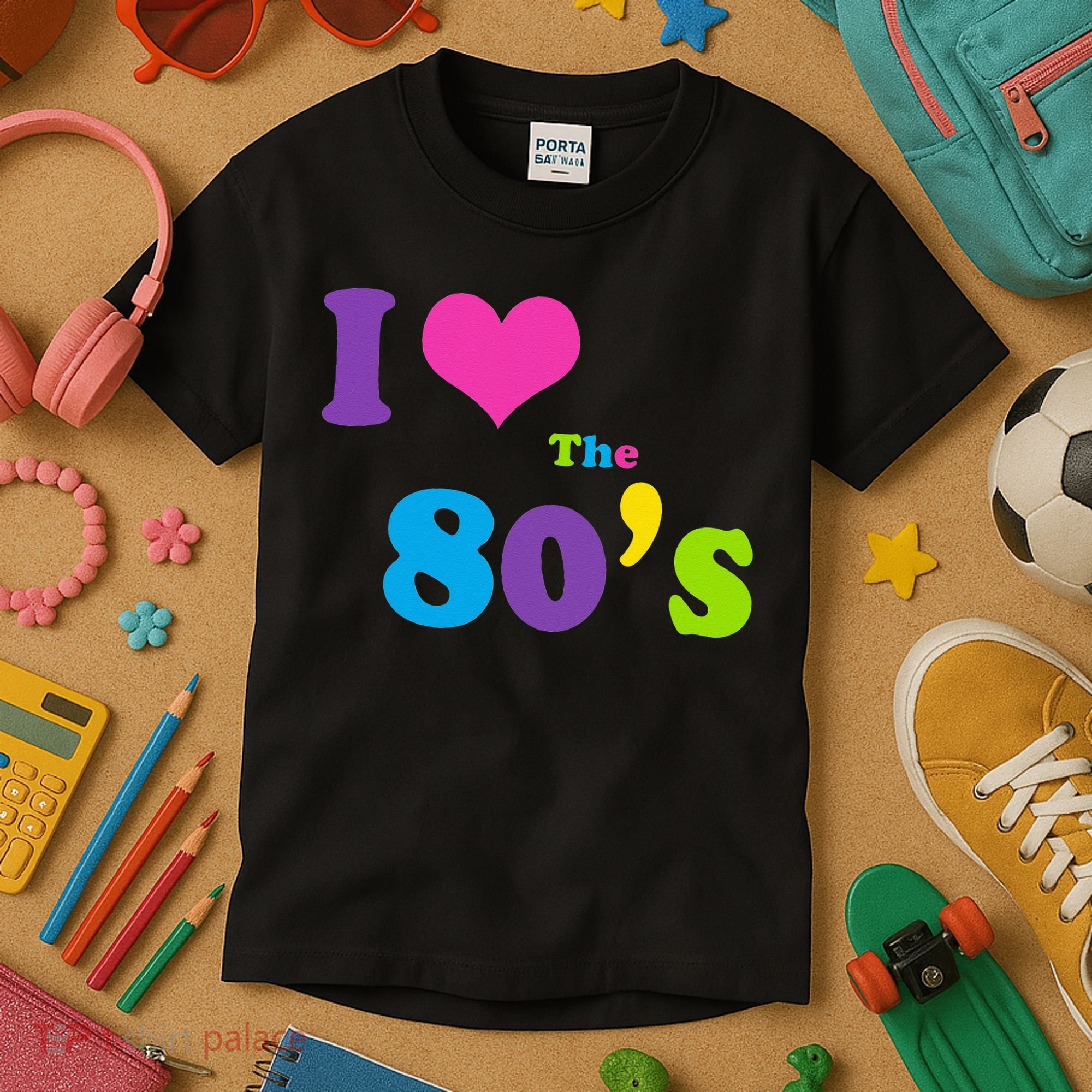 I Love the 80's Kids T-Shirt