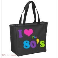 I Love the 80's Tote Bag thumb 2