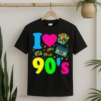 I Love the 90's Nineties Party Dress Retro T-Shirt thumb 2