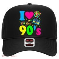 I Love the 90's Nineties Party Dress Retro Hat thumb 0