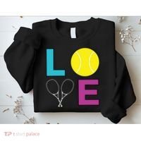 I Love Tennis Tennis Player Sweatshirt thumb 2