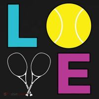 I Love Tennis Tennis Player Sweatshirt thumb 3