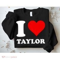 I Love Taylor Sweatshirt thumb 2