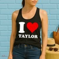 I Love Taylor Women's Tank Top thumb 2