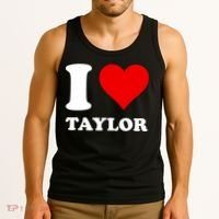 I Love Taylor Tank Top thumb 3