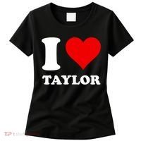 I Love Taylor Women's T-Shirt thumb 0