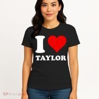 I Love Taylor Women's T-Shirt thumb 4
