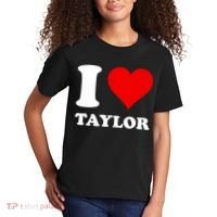 I Love Taylor Kids T-Shirt thumb 2