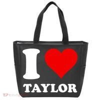 I Love Taylor Tote Bag thumb 0