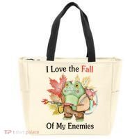 I Love The Fall Of My Enemies Tote Bag thumb 0