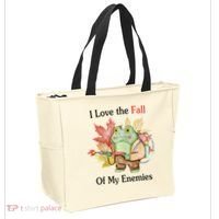 I Love The Fall Of My Enemies Tote Bag thumb 2