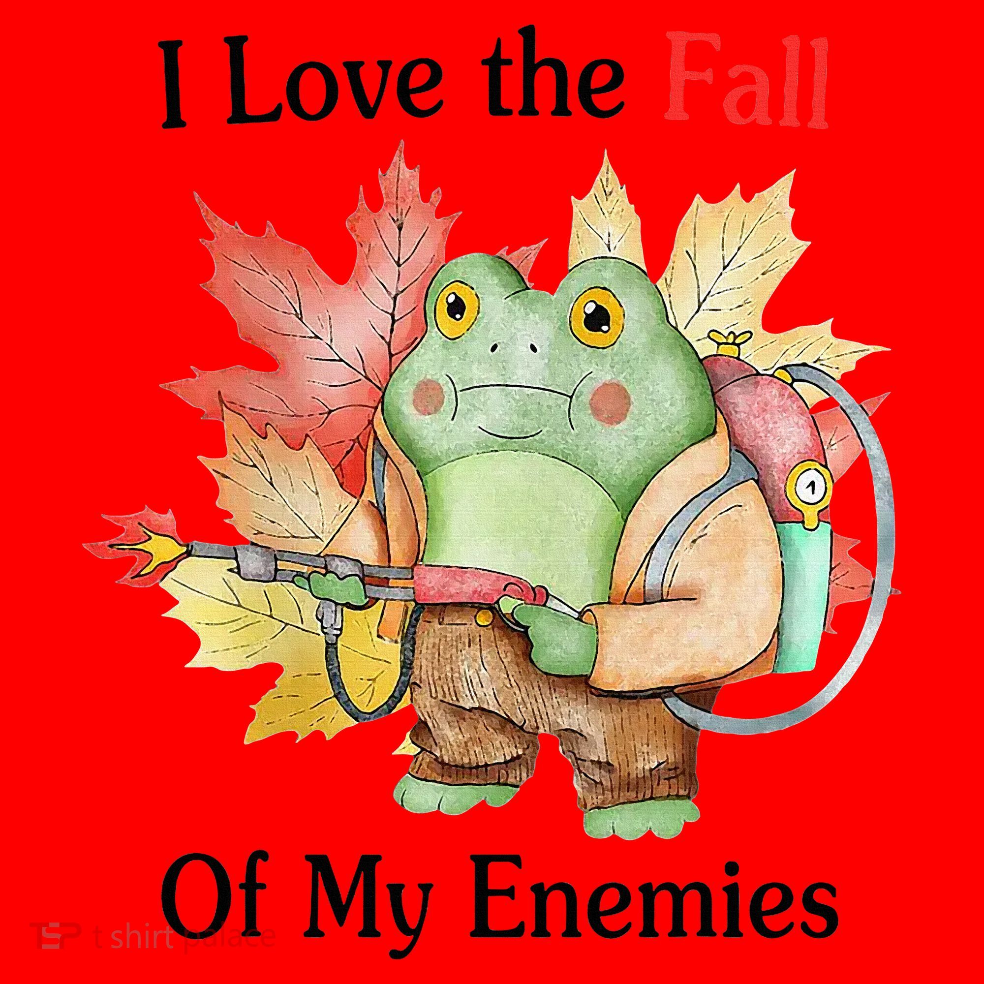 I Love The Fall Of My Enemies Santa Hat