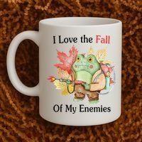 I Love The Fall Of My Enemies Coffee Mug thumb 2