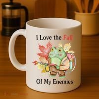 I Love The Fall Of My Enemies Coffee Mug thumb 4