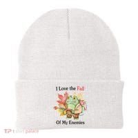 I Love The Fall Of My Enemies Beanie thumb 0