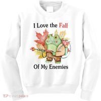I Love The Fall Of My Enemies Kids Sweatshirt thumb 0