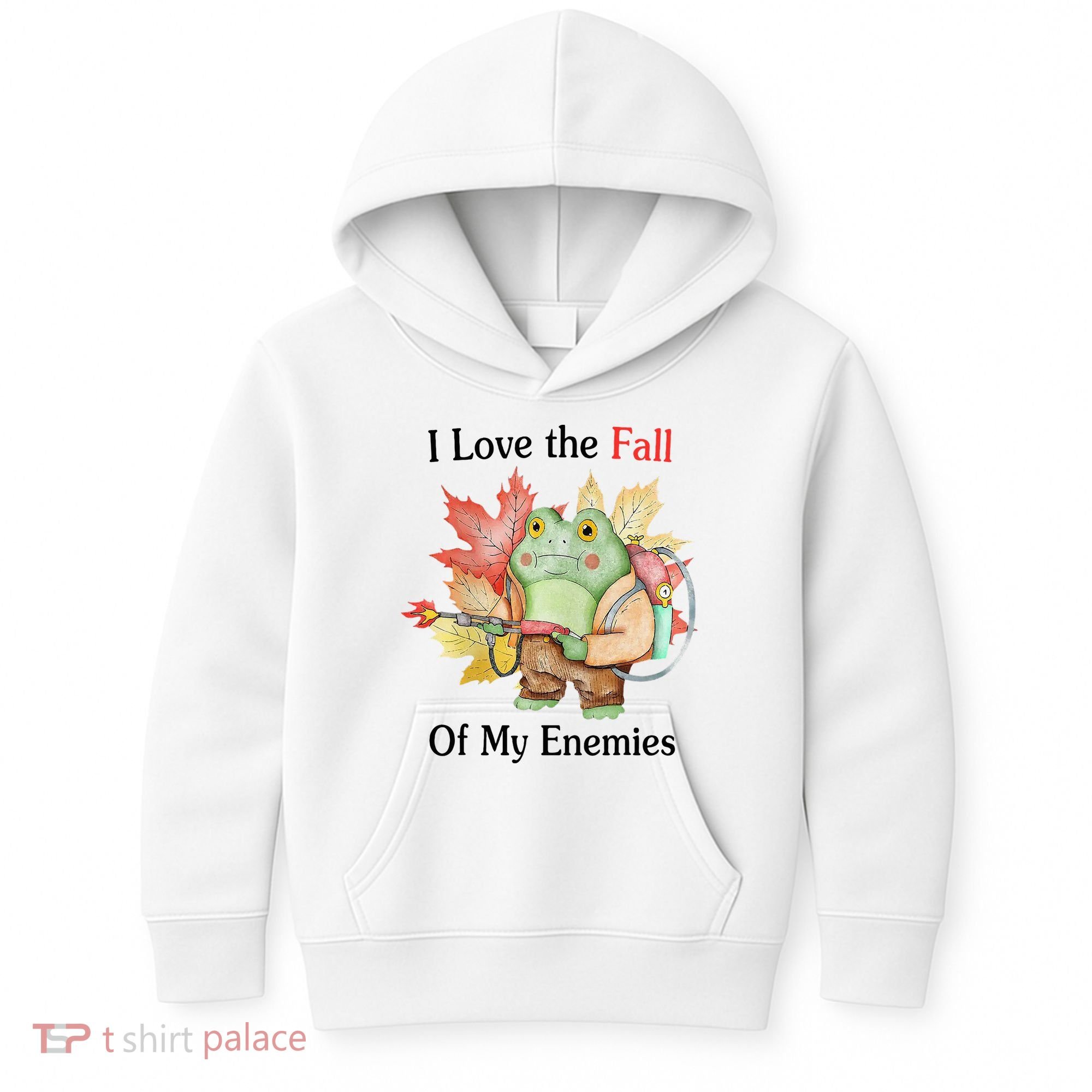 I Love The Fall Of My Enemies Kids Hoodie