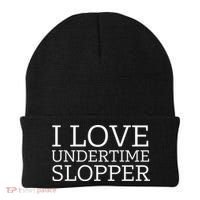 I Love Undertime Slopper Funny Meme Beanie thumb 0