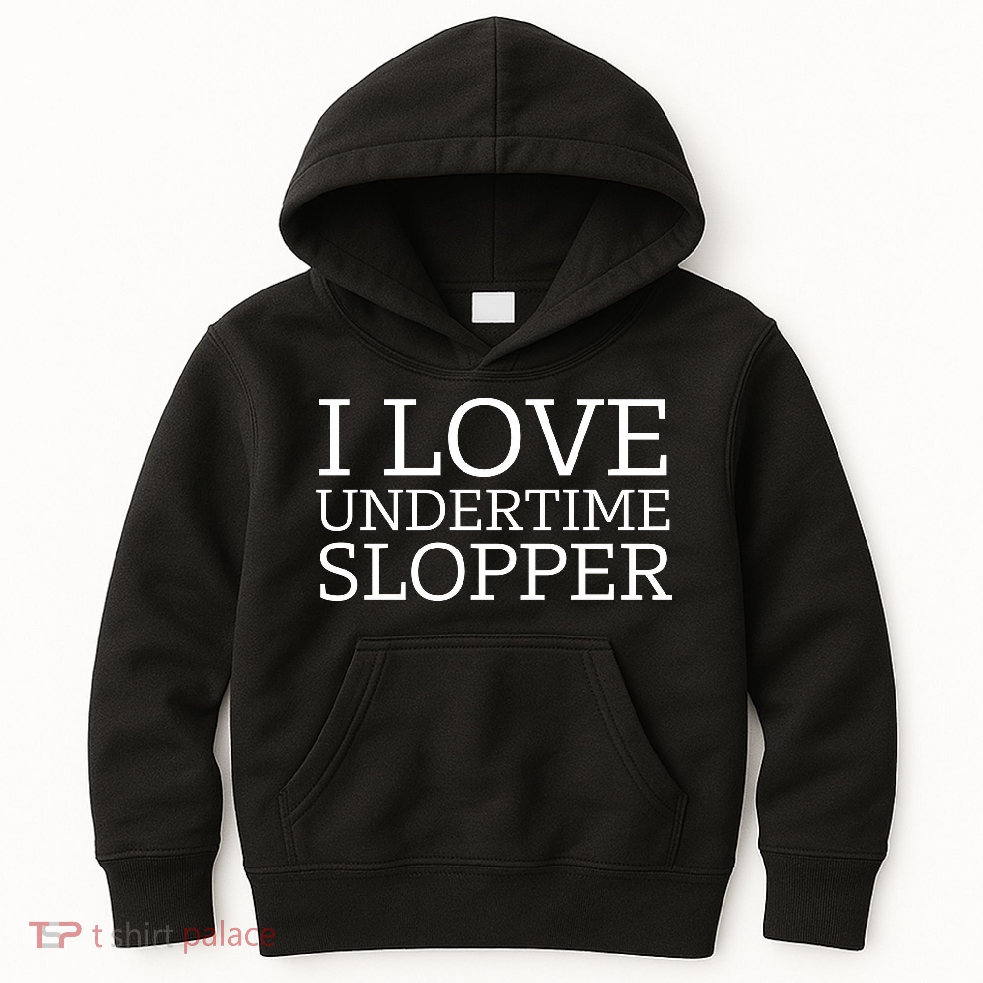 I Love Undertime Slopper Funny Meme Kids Hoodie