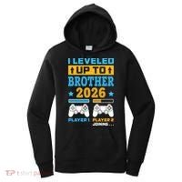 I Leveled Up To Brother 2026 Funny Big Brother Gamer Gift Women's Hoodie thumb 0