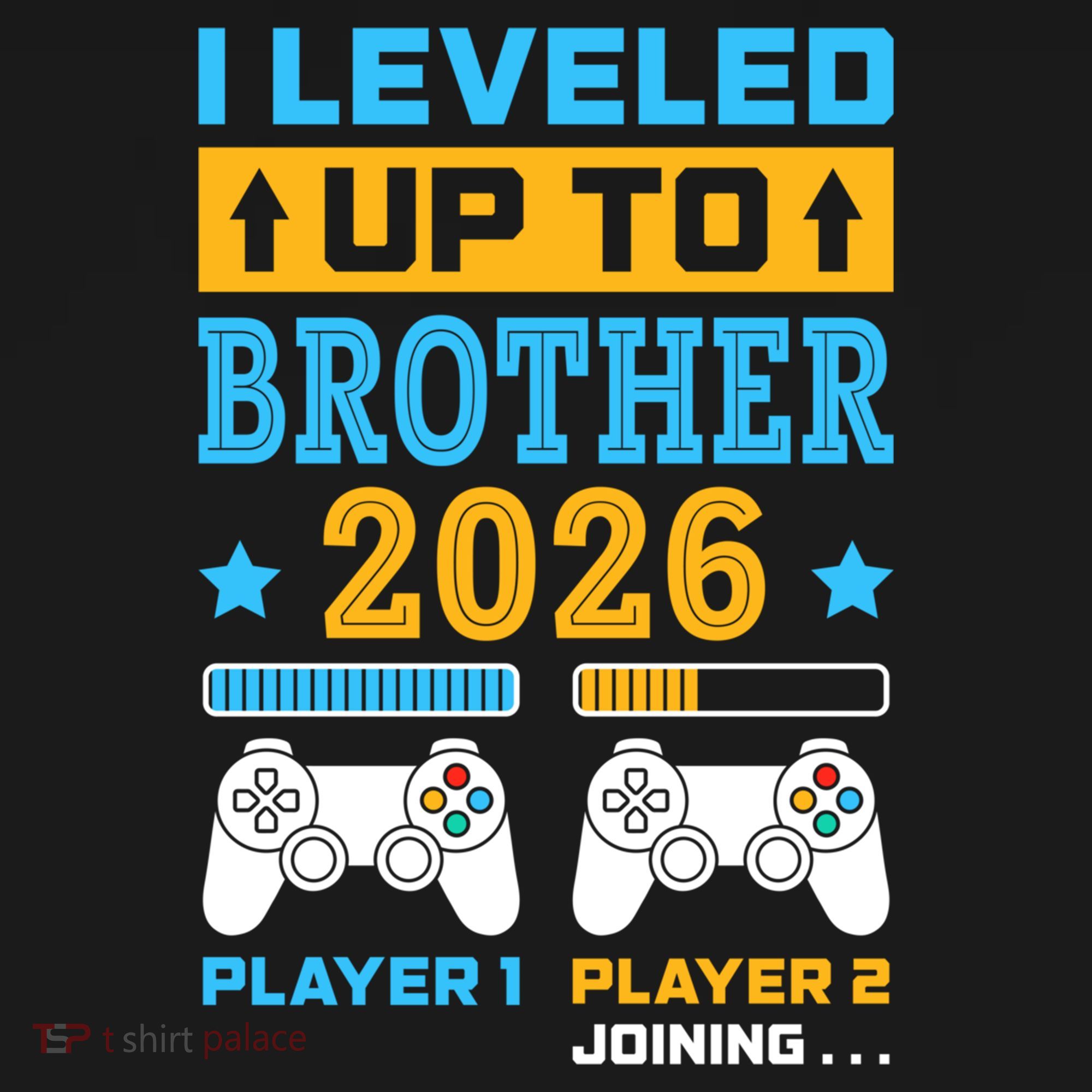 I Leveled Up To Brother 2026 Funny Big Brother Gamer Gift Women's Hoodie