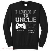 I Leveled Up To Uncle New Uncle Gaming Funny Sweatshirt thumb 0