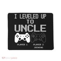 I Leveled Up To Uncle New Uncle Gaming Funny Mousepad thumb 0