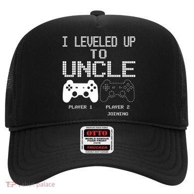 I Leveled Up To Uncle New Uncle Gaming Funny Hat