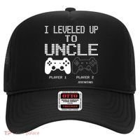 I Leveled Up To Uncle New Uncle Gaming Funny Hat thumb 0