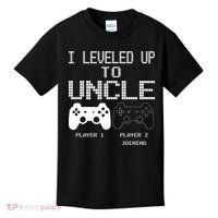 I Leveled Up To Uncle New Uncle Gaming Funny Kids T-Shirt thumb 0